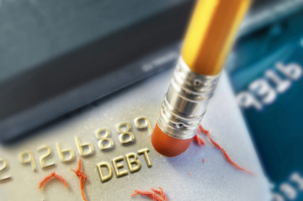 Erasing debt